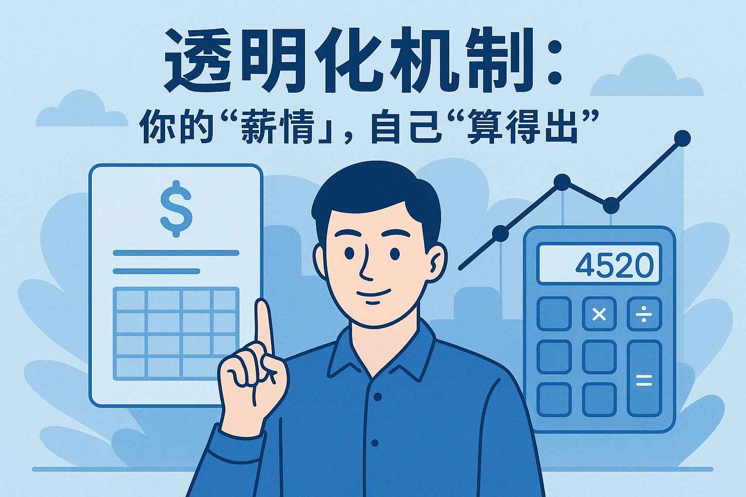 透明化机制:你的“薪情”,自己“算得出”