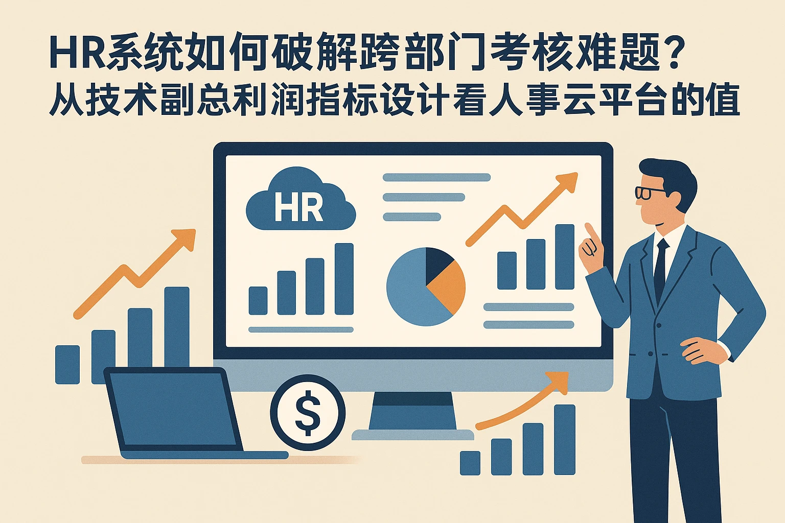 HR系统如何破解跨部门考核难题?从技术副总利润指标设计看人事云平台的价值