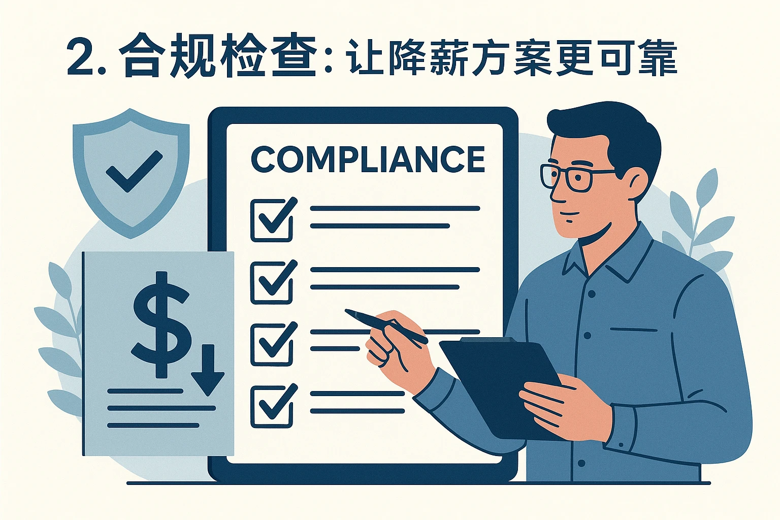 2. 合规检查：让降薪方案更可靠