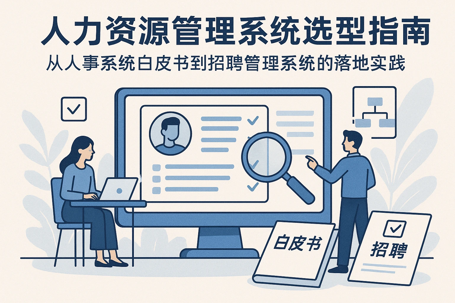 人力资源管理系统选型指南：从人事系统白皮书到招聘管理系统的落地实践