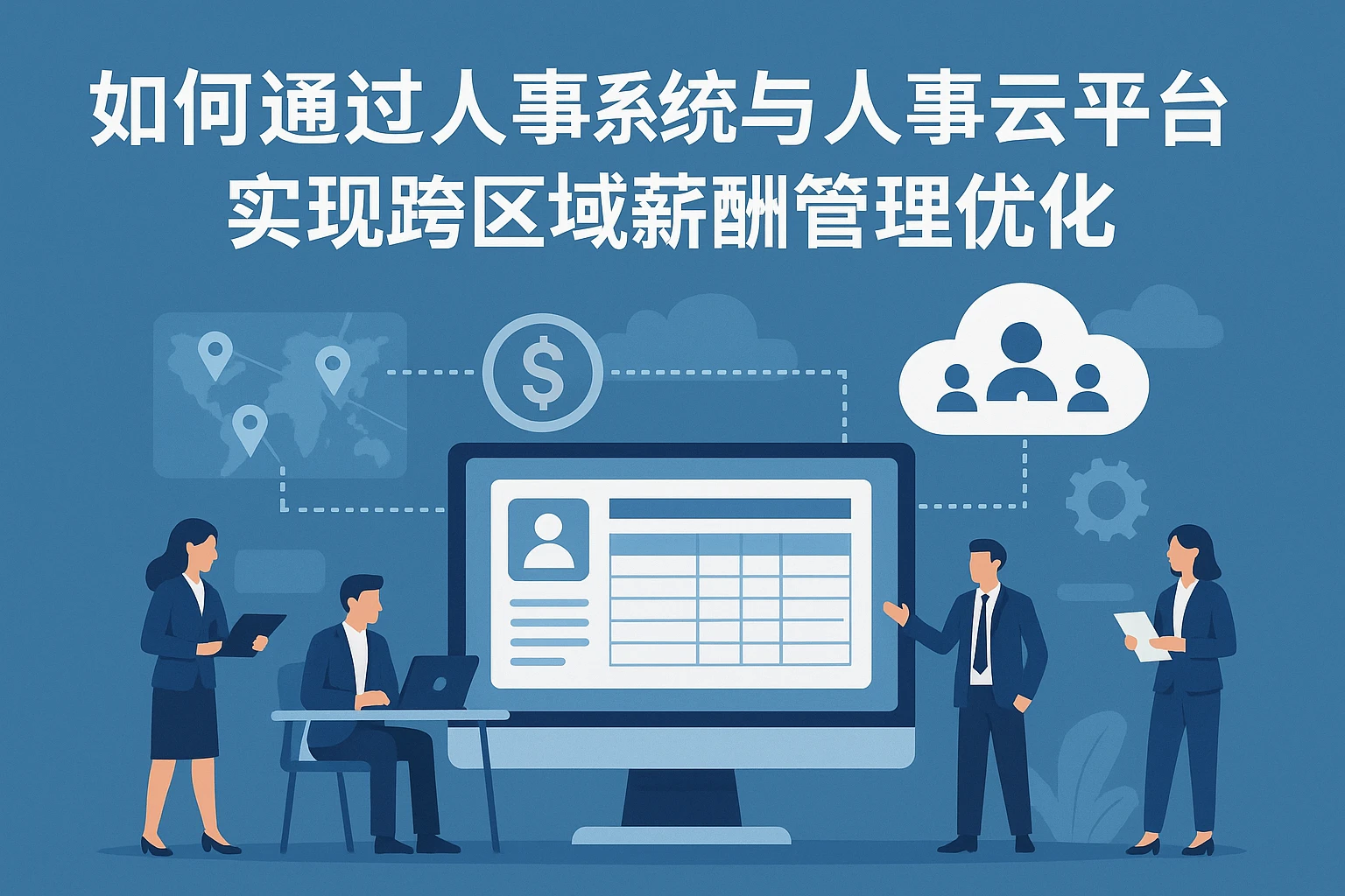 如何通过人事系统与人事云平台实现跨区域薪酬管理优化