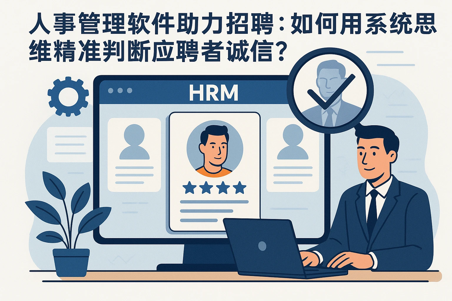 人事管理软件助力招聘:如何用系统思维精准判断应聘者诚信?
