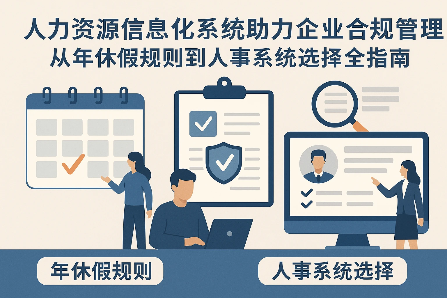 人力资源信息化系统助力企业合规管理：从年休假规则到人事系统选择全指南