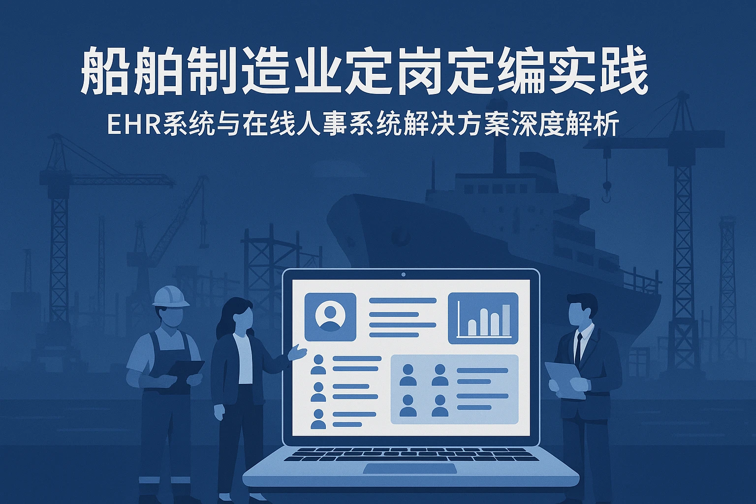 船舶制造业定岗定编实践：EHR系统与在线人事系统解决方案深度解析