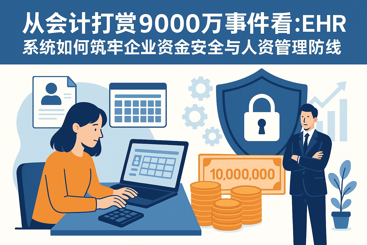 从会计打赏9000万事件看：ehr系统如何筑牢企业资金安全与人资管理防线