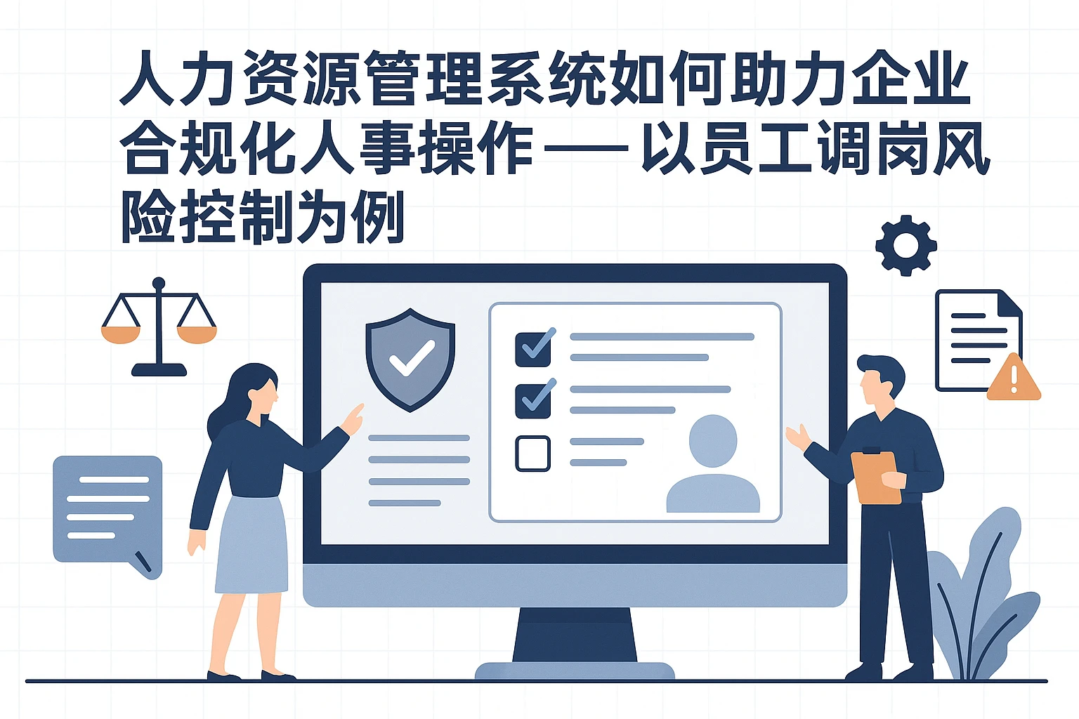 人力资源管理系统如何助力企业合规化人事操作——以员工调岗风险控制为例