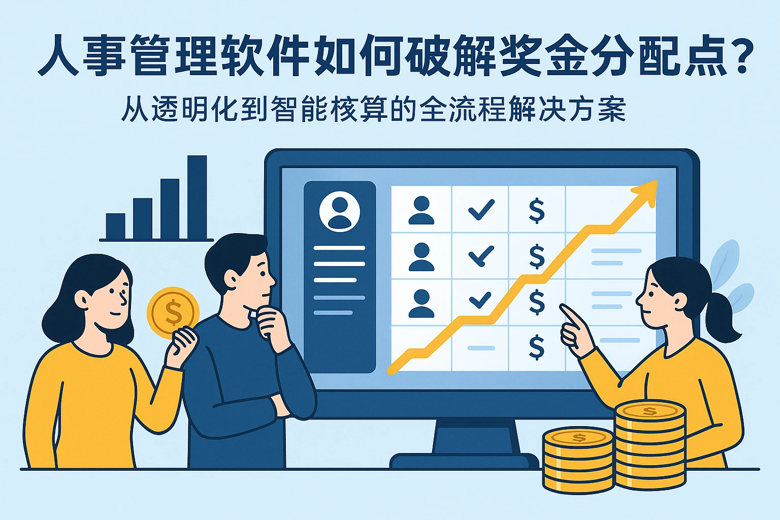 人事管理软件如何破解奖金分配痛点?从透明化到智能核算的全流程解决方案