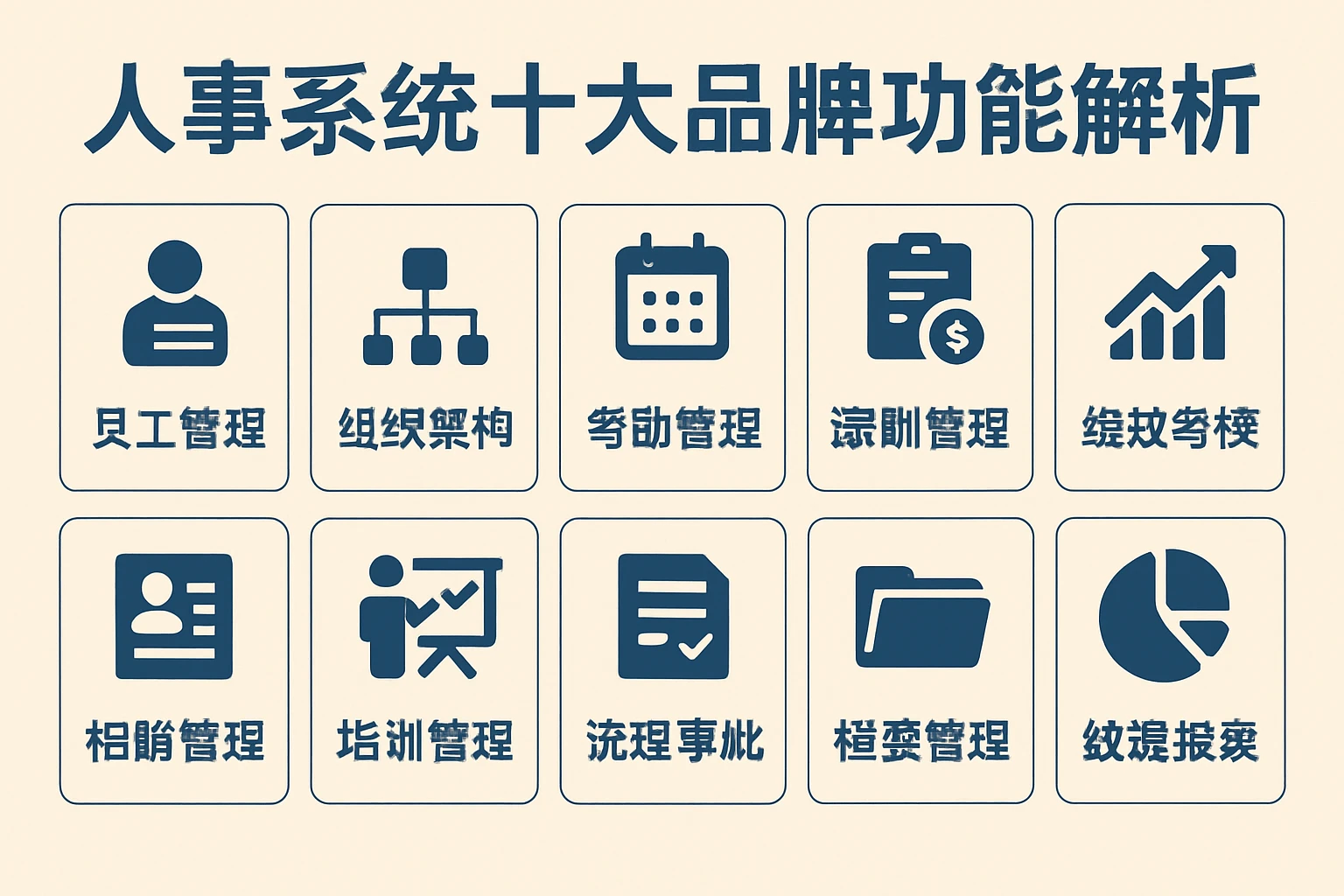 人事系统十大品牌功能解析