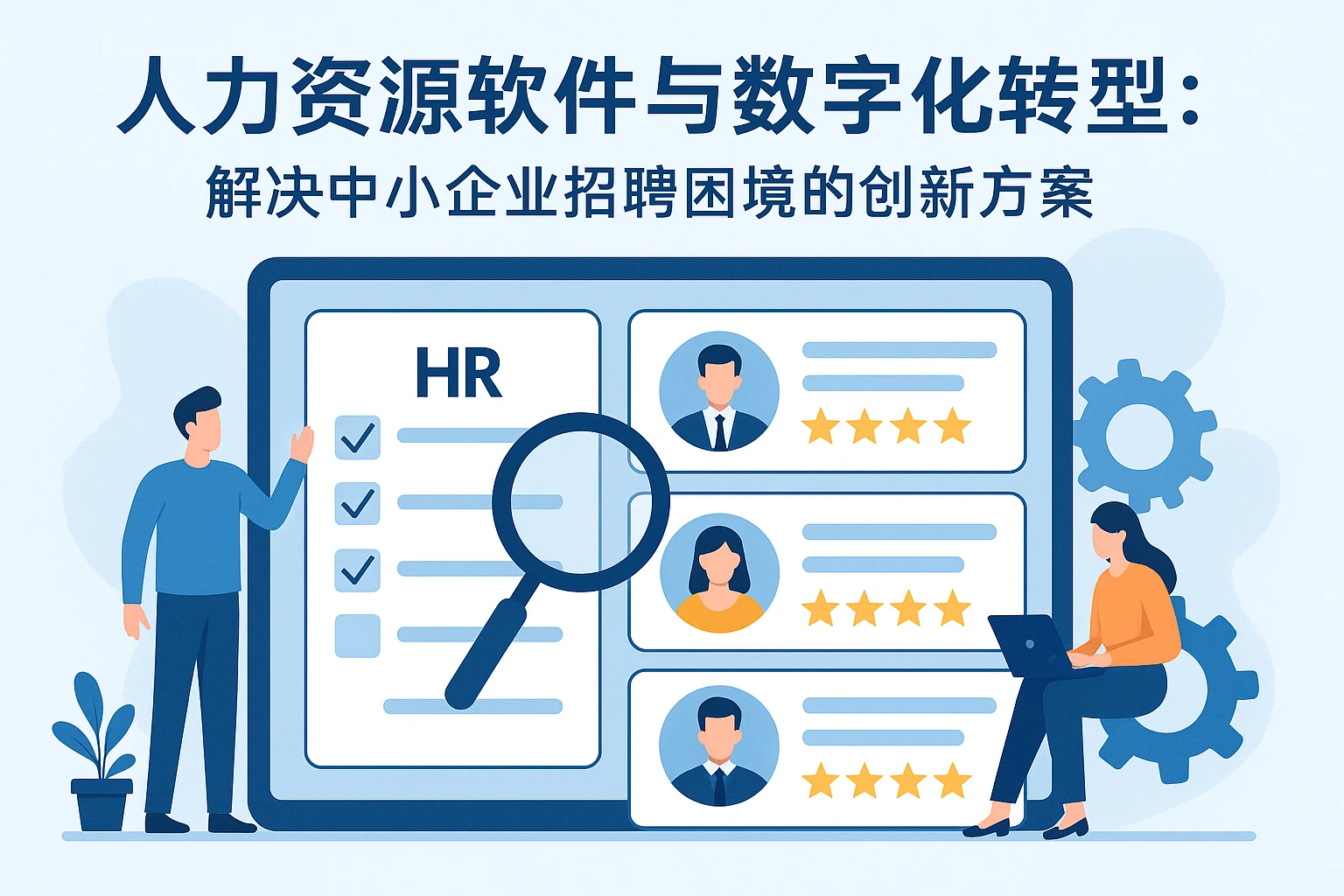 人力资源软件与数字化转型：解决中小企业招聘困境的创新方案