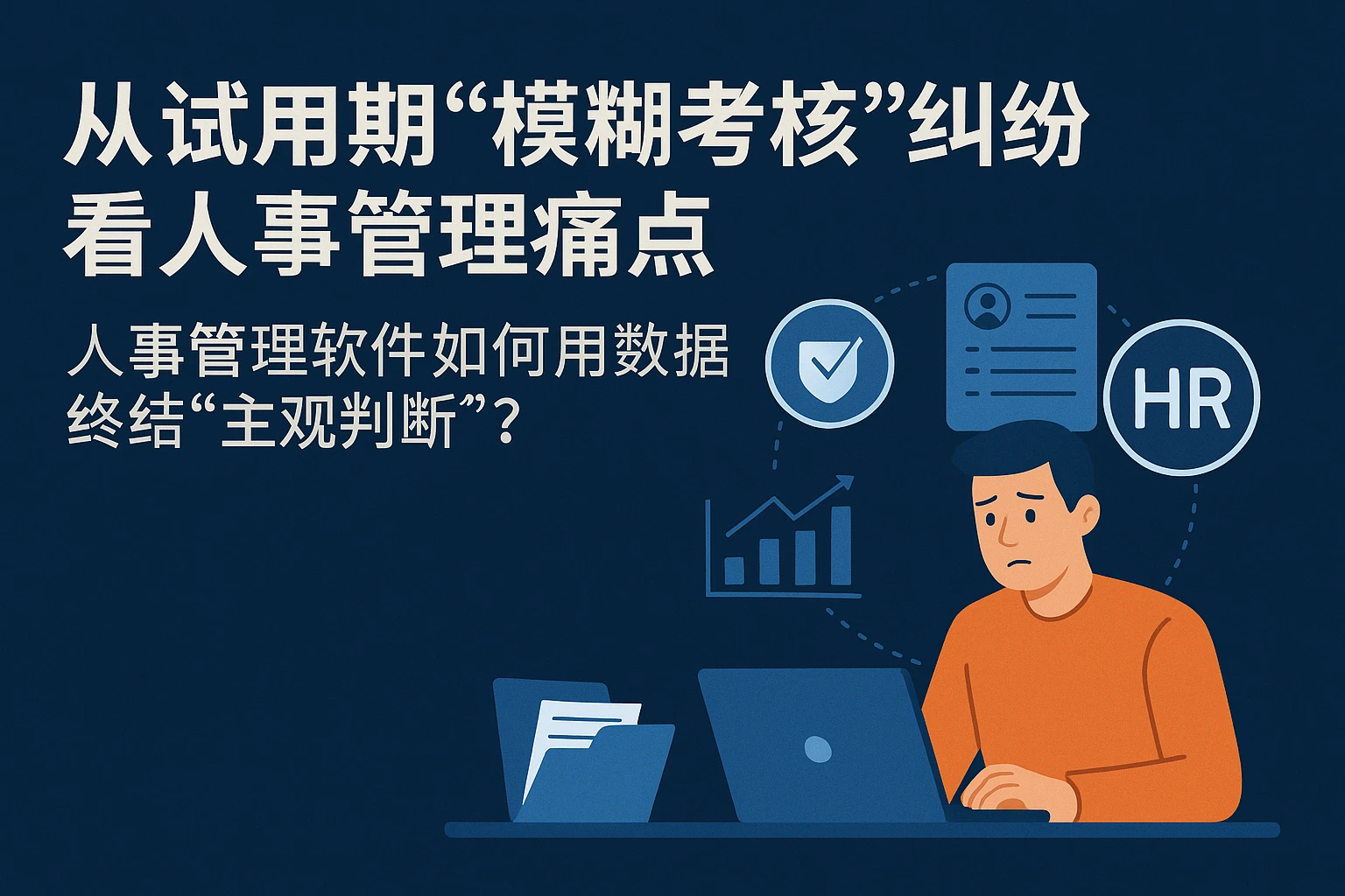 从试用期“模糊考核”纠纷看人事管理痛点:人事管理软件如何用数据终结“主观判断”?