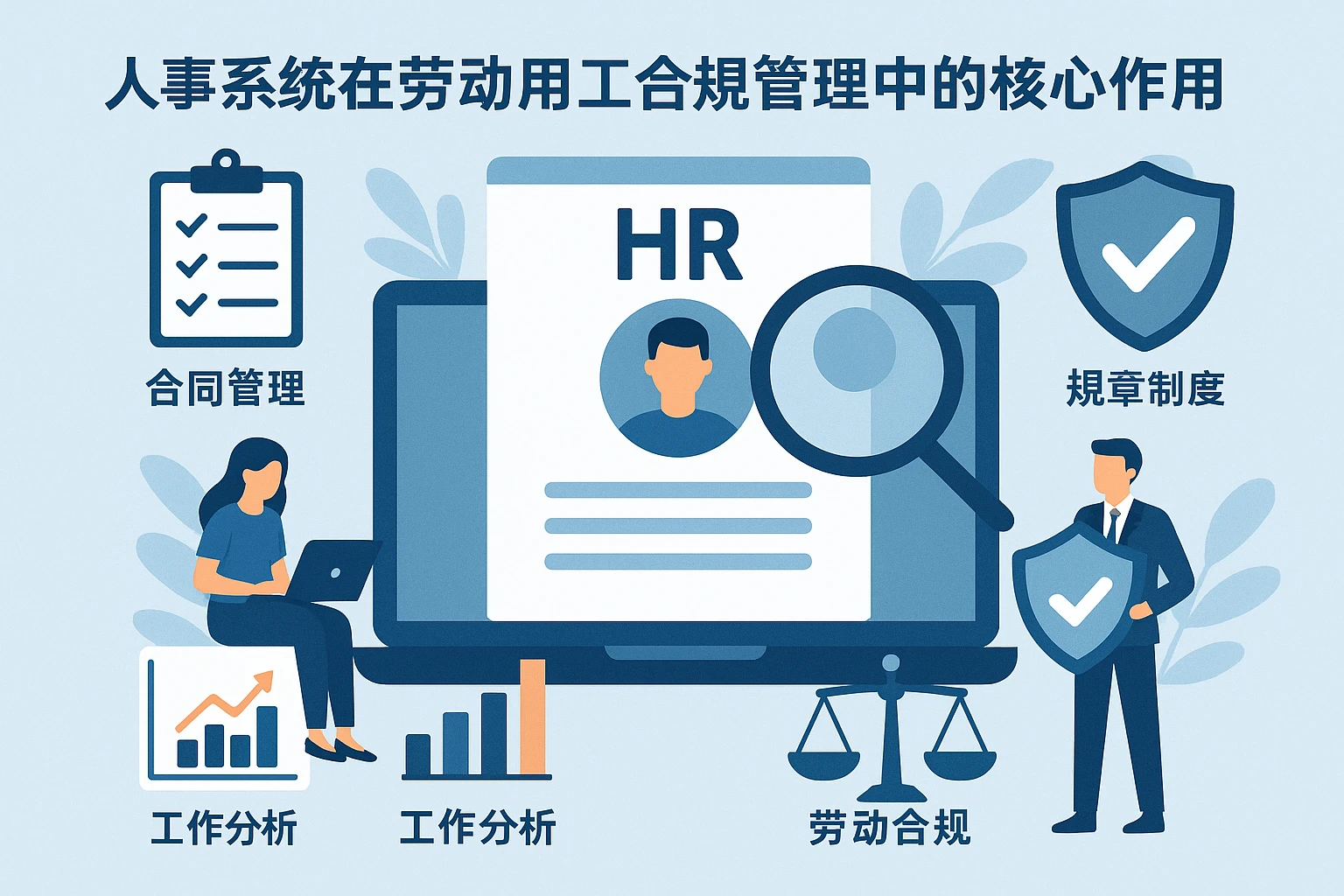 人事系统在劳动用工合规管理中的核心作用