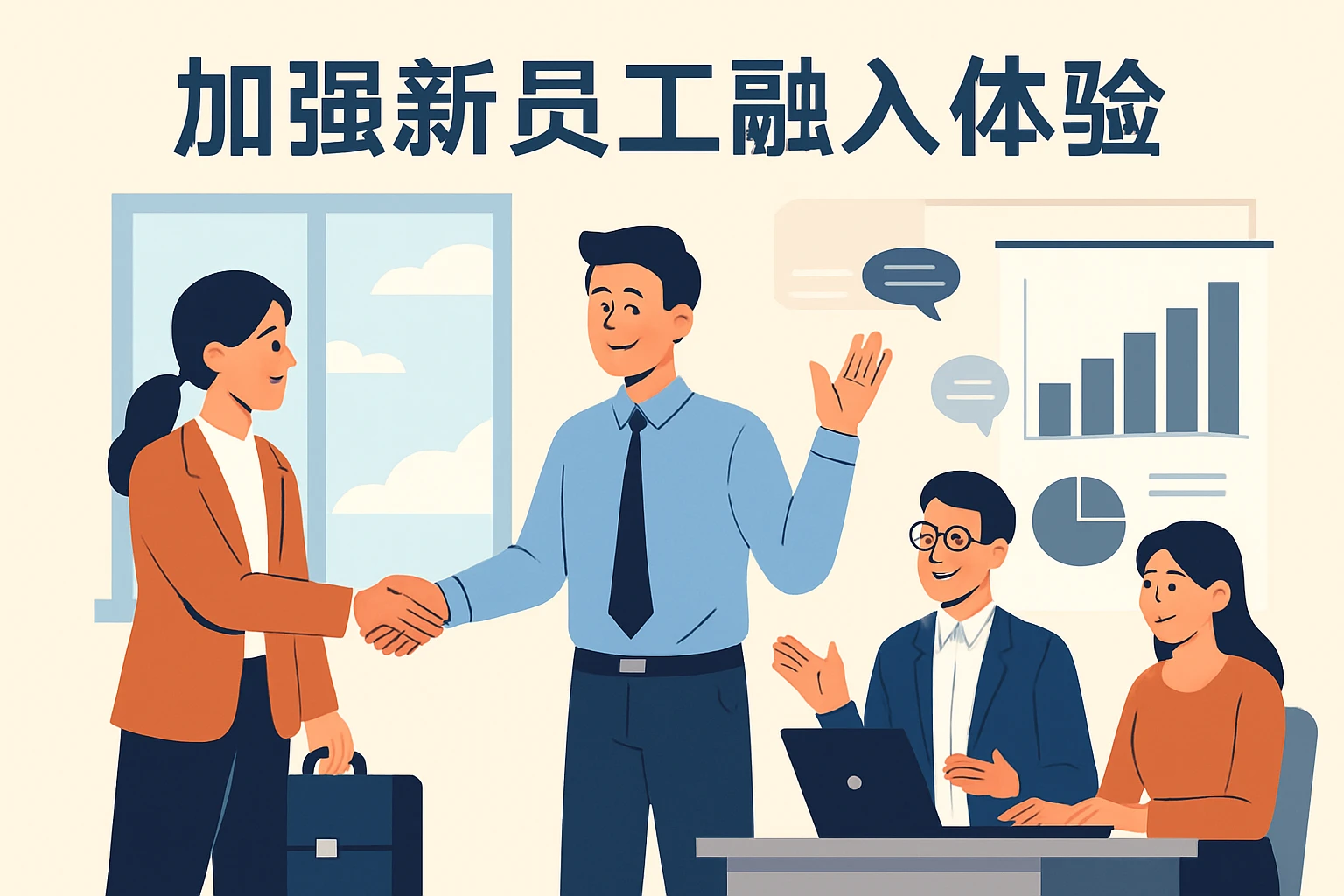 加强新员工融入体验