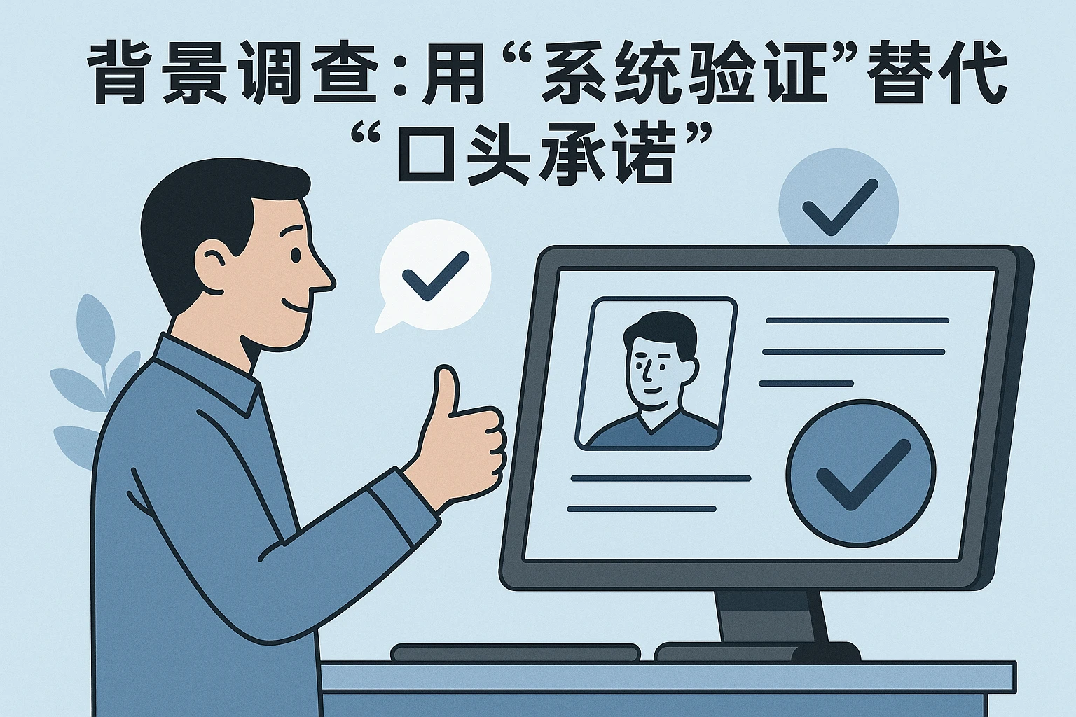2. 背景调查:用“系统验证”替代“口头承诺”