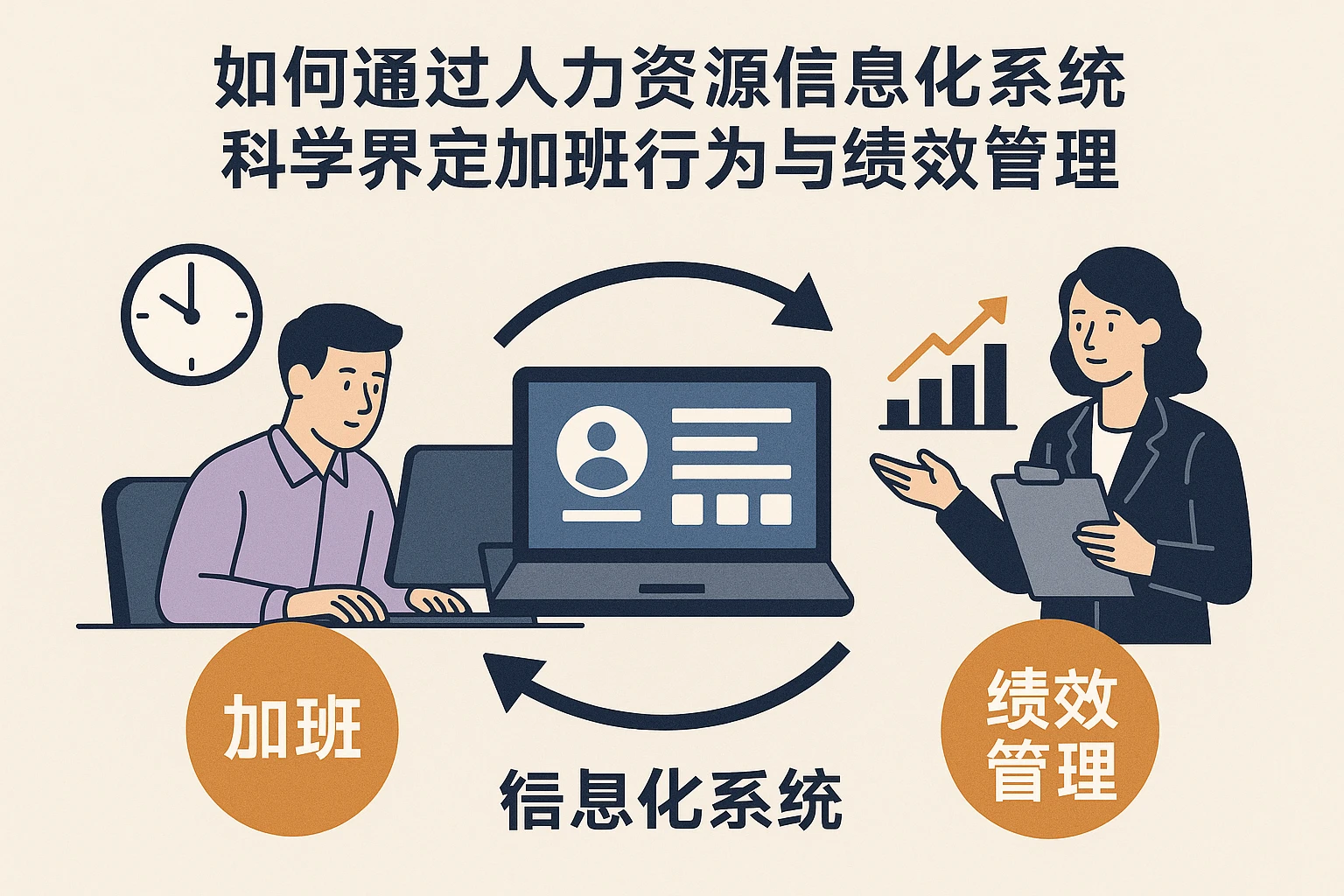 如何通过人力资源信息化系统科学界定加班行为与绩效管理