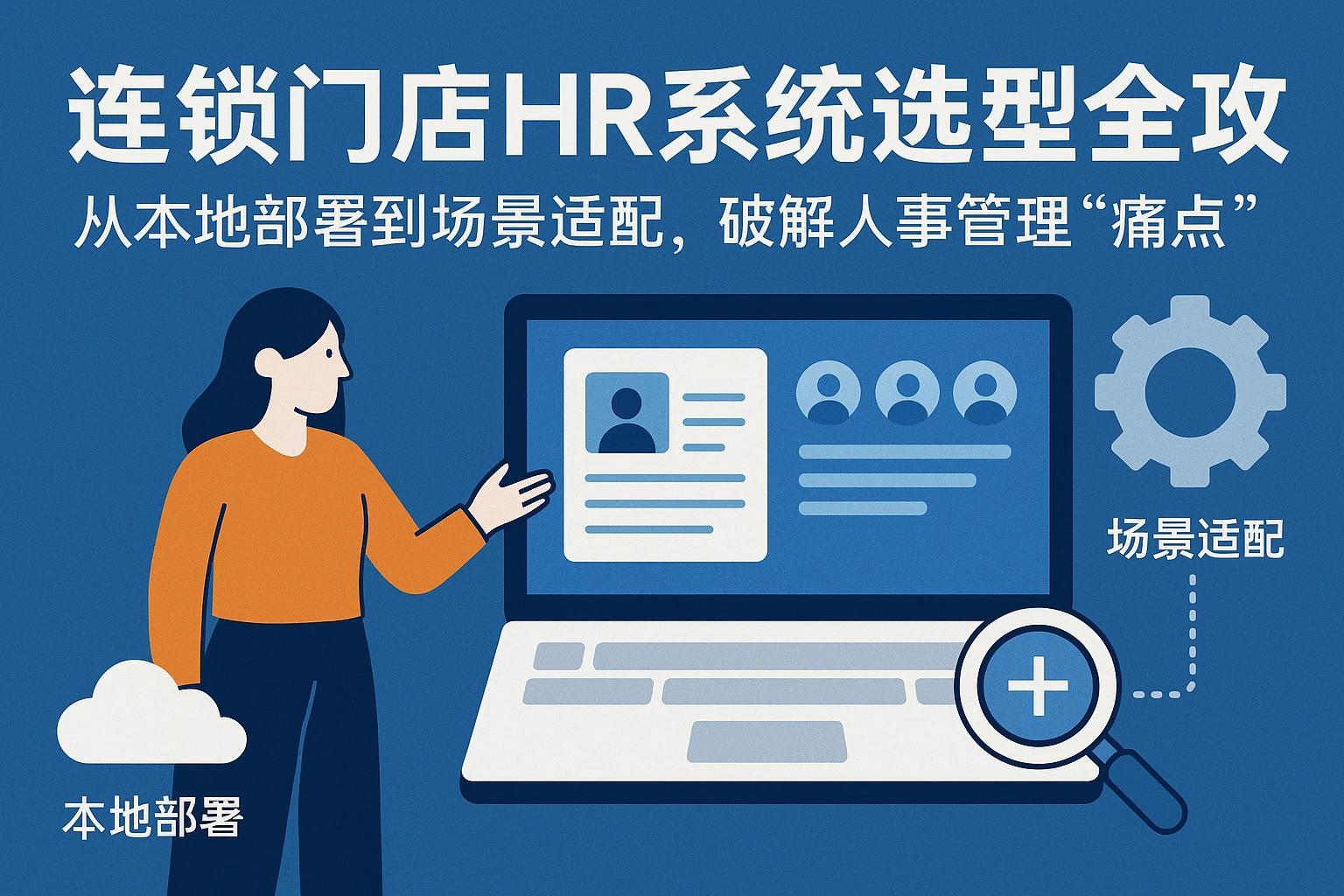 连锁门店HR系统选型全攻略:从本地部署到场景适配,破解人事管理“痛点”
