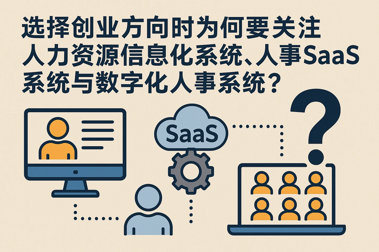 选择创业方向时为何要关注人力资源信息化系统、人事SaaS系统与数字化人事系统