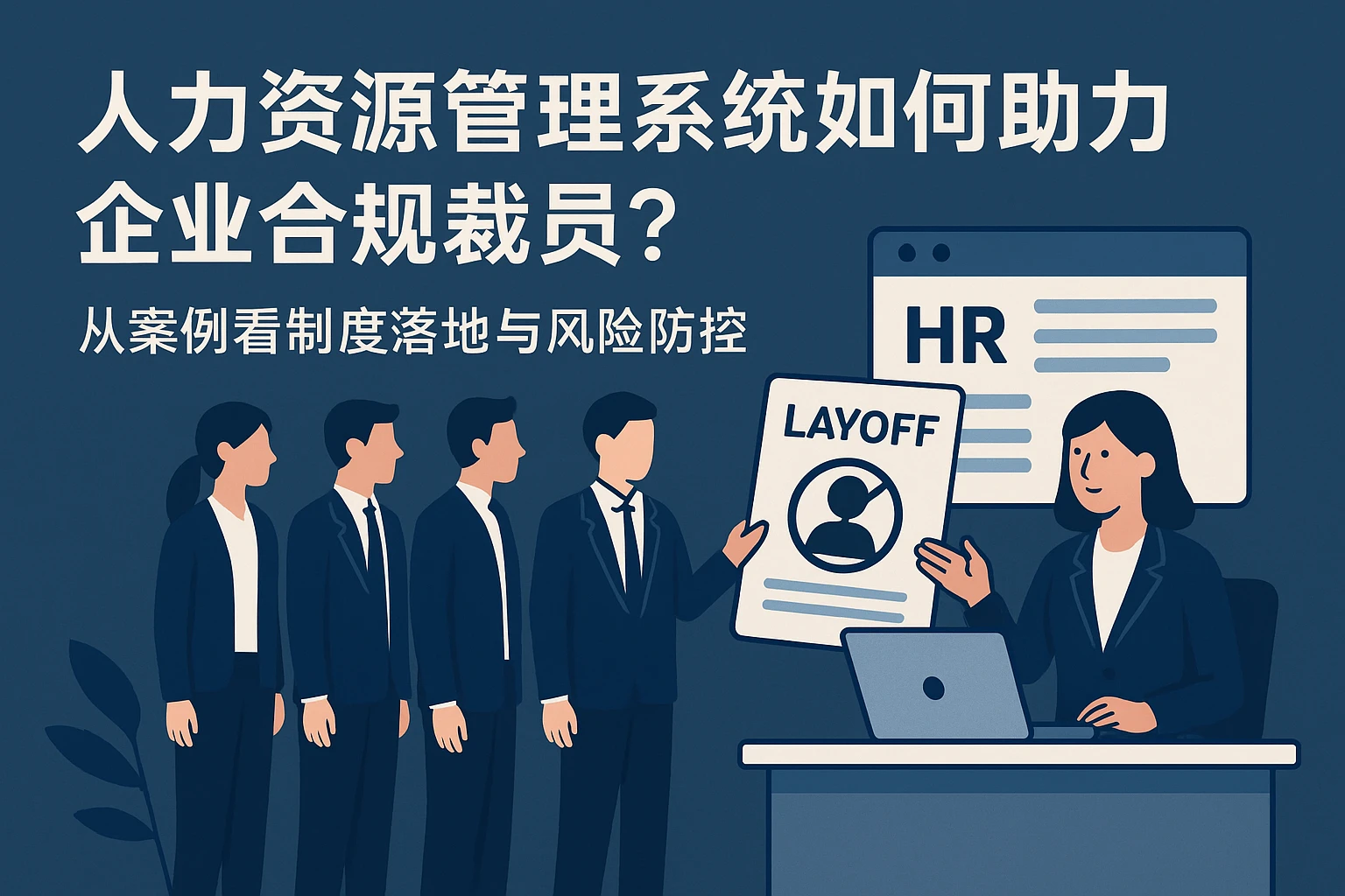 人力资源管理系统如何助力企业合规裁员？从案例看制度落地与风险防控