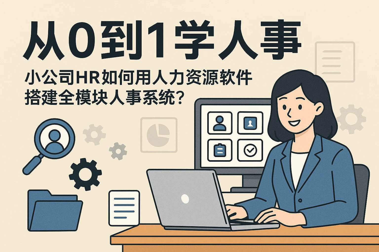 从0到1学人事:小公司HR如何用人力资源软件搭建全模块人事系统?