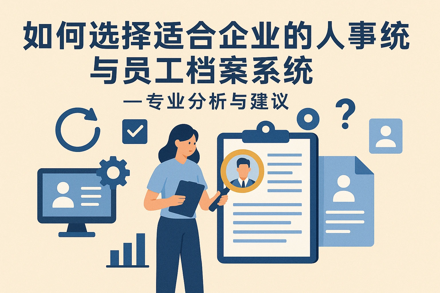 如何选择适合企业的人事系统与员工档案系统 - 专业分析与建议