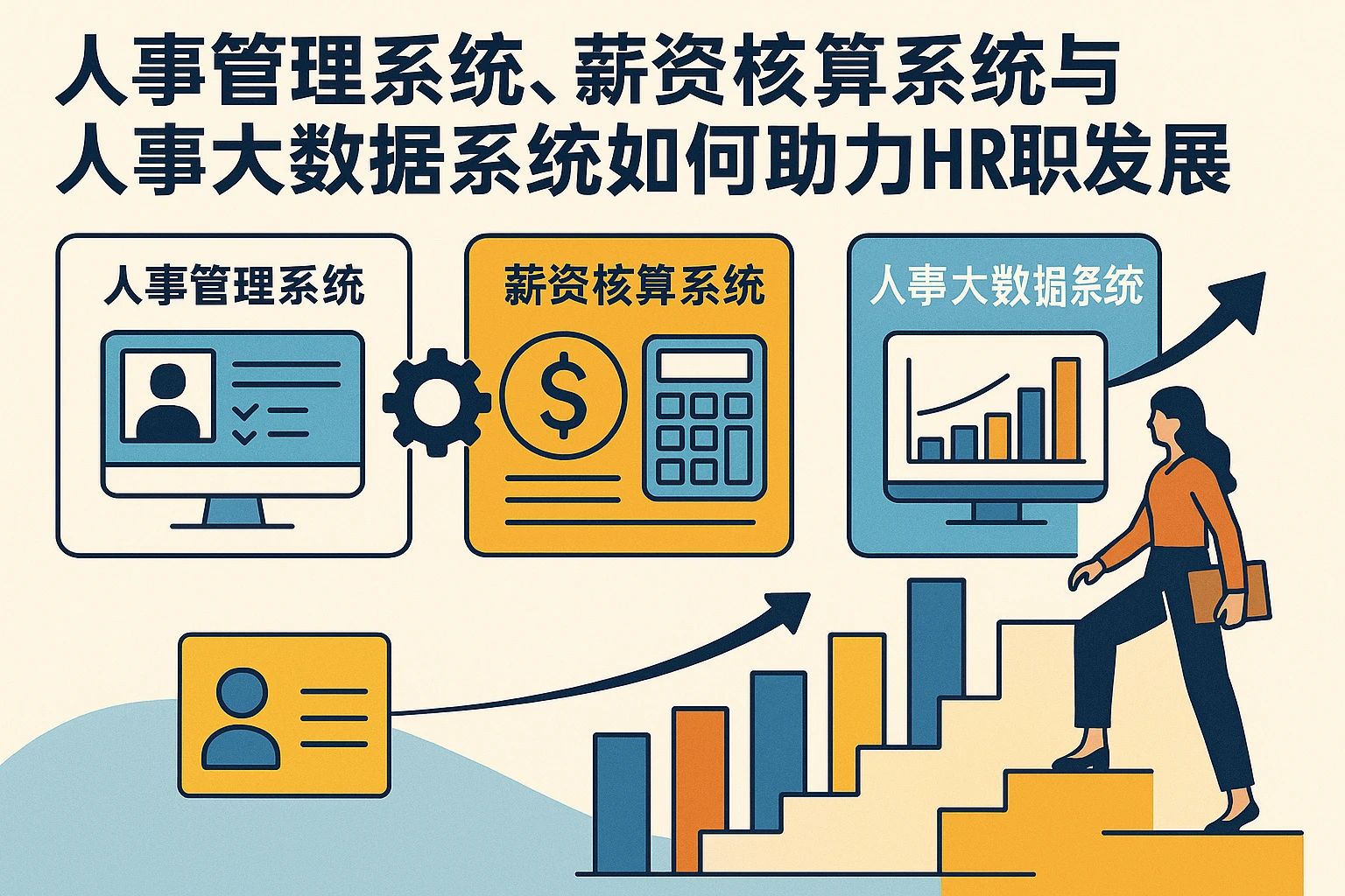 人事管理系统、薪资核算系统与人事大数据系统如何助力HR职业发展