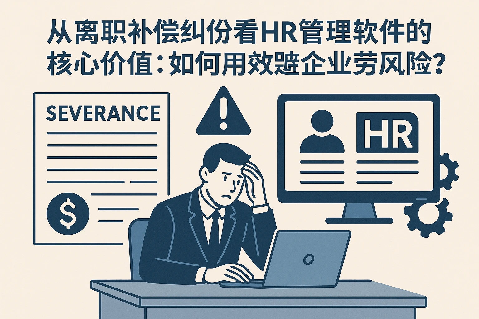 从离职补偿纠纷看HR管理软件的核心价值:如何用系统规避企业劳动风险?