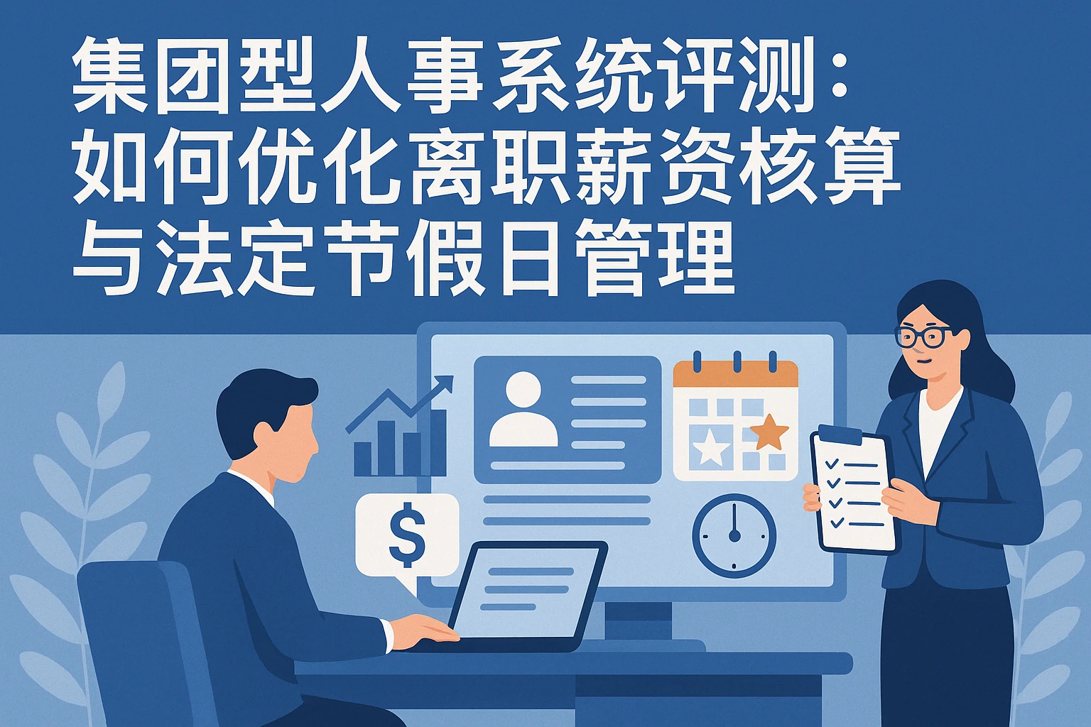 集团型人事系统评测：如何优化离职薪资核算与法定节假日管理