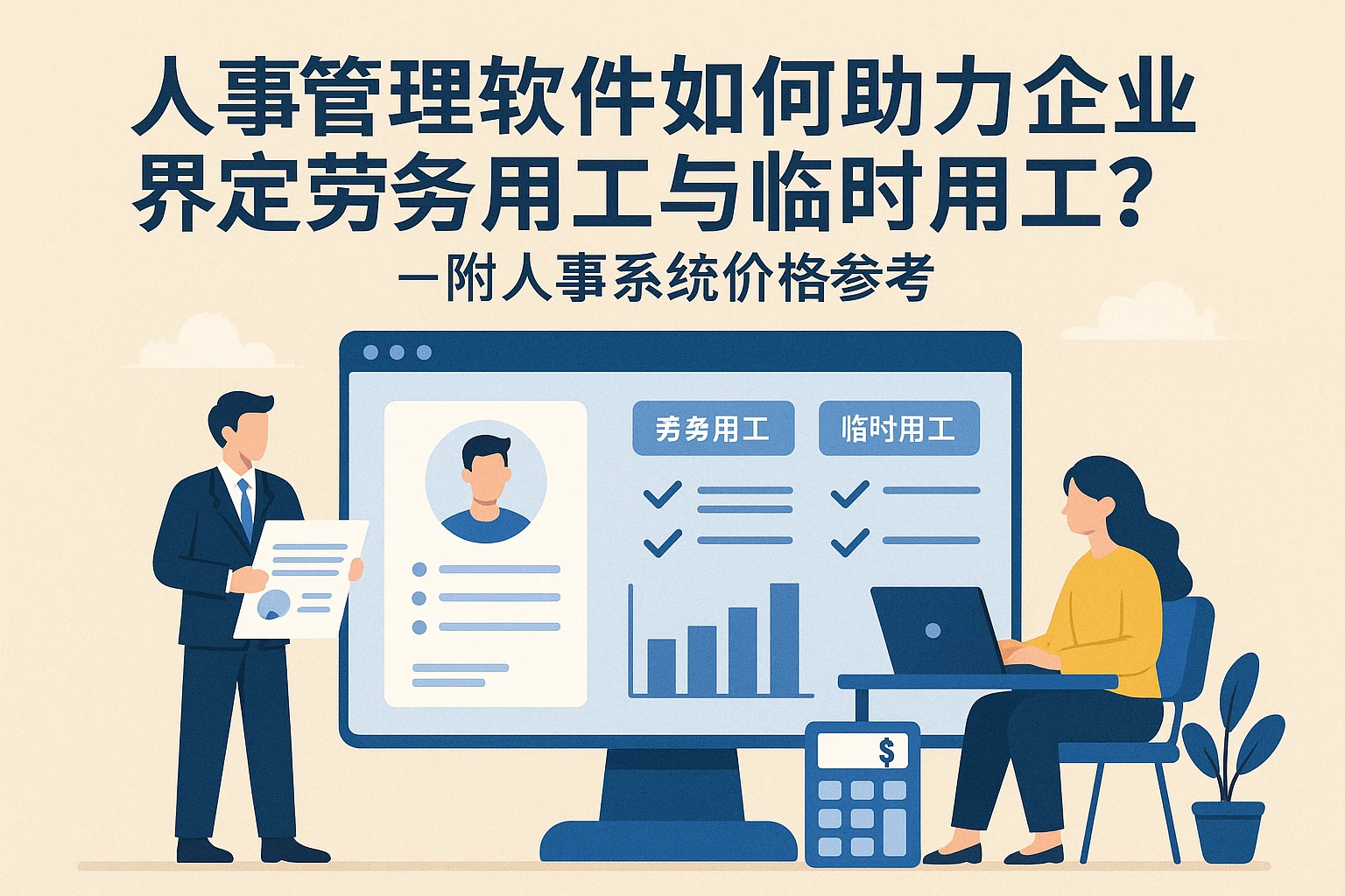 人事管理软件如何助力企业界定劳务用工与临时用工？——附人事系统价格参考