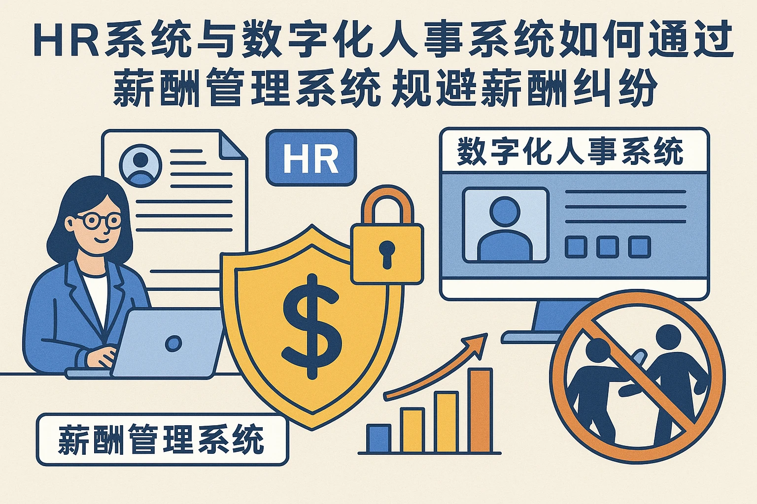 HR系统与数字化人事系统如何通过薪酬管理系统规避薪酬纠纷