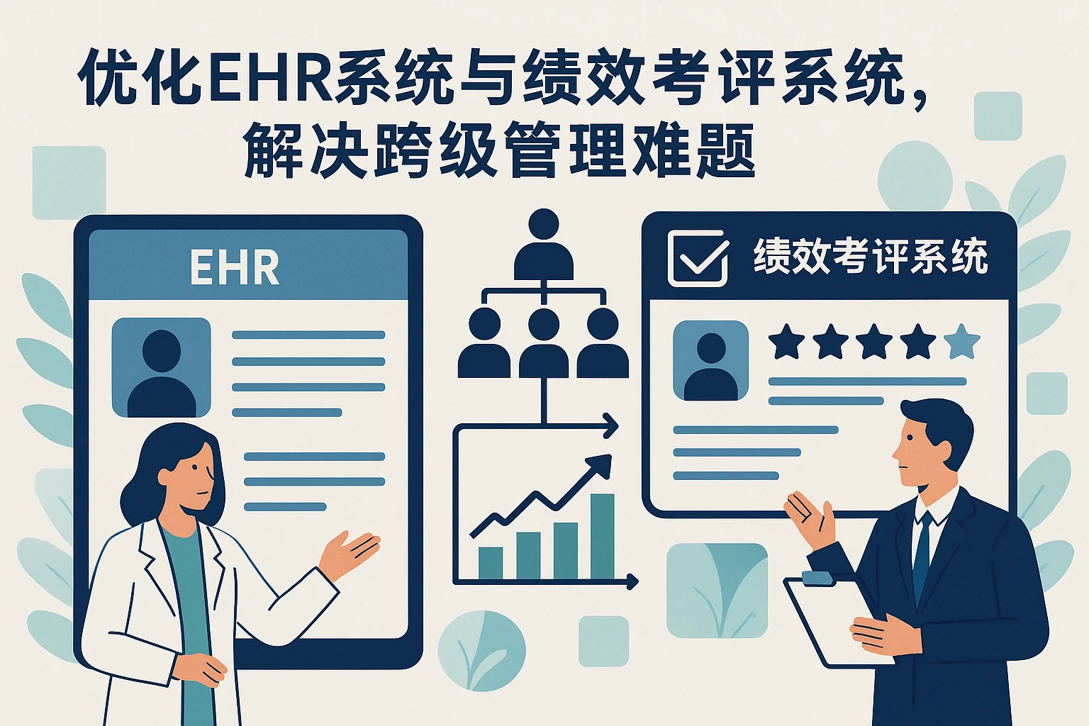 优化EHR系统与绩效考评系统,解决跨级管理难题