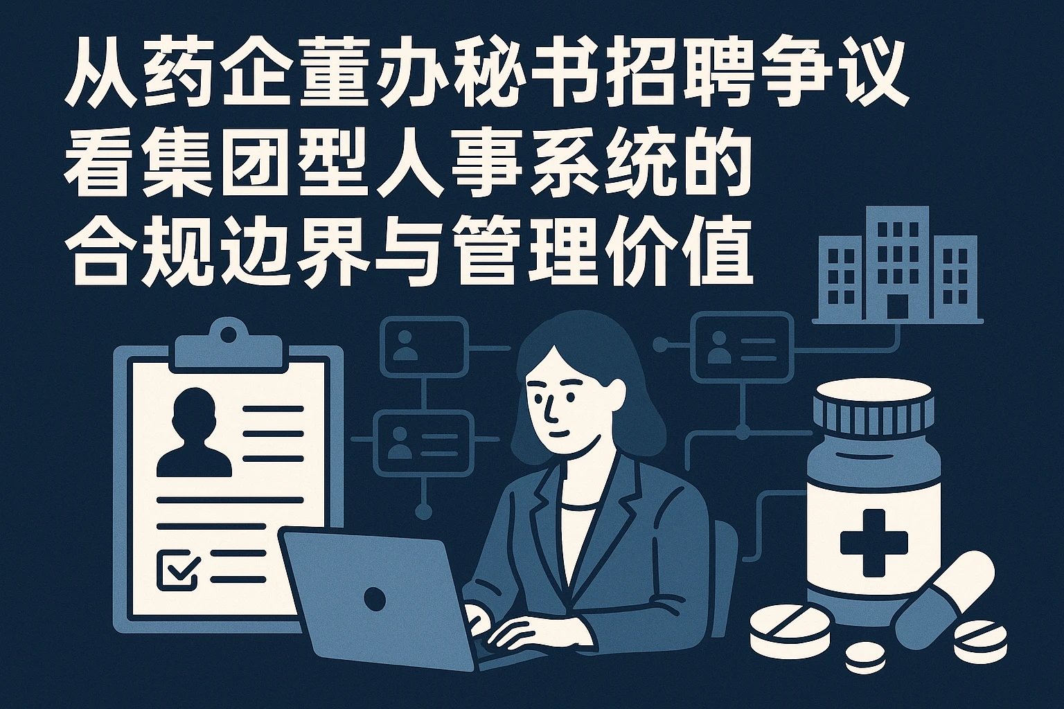 从药企董办秘书招聘争议看集团型人事系统的合规边界与管理价值