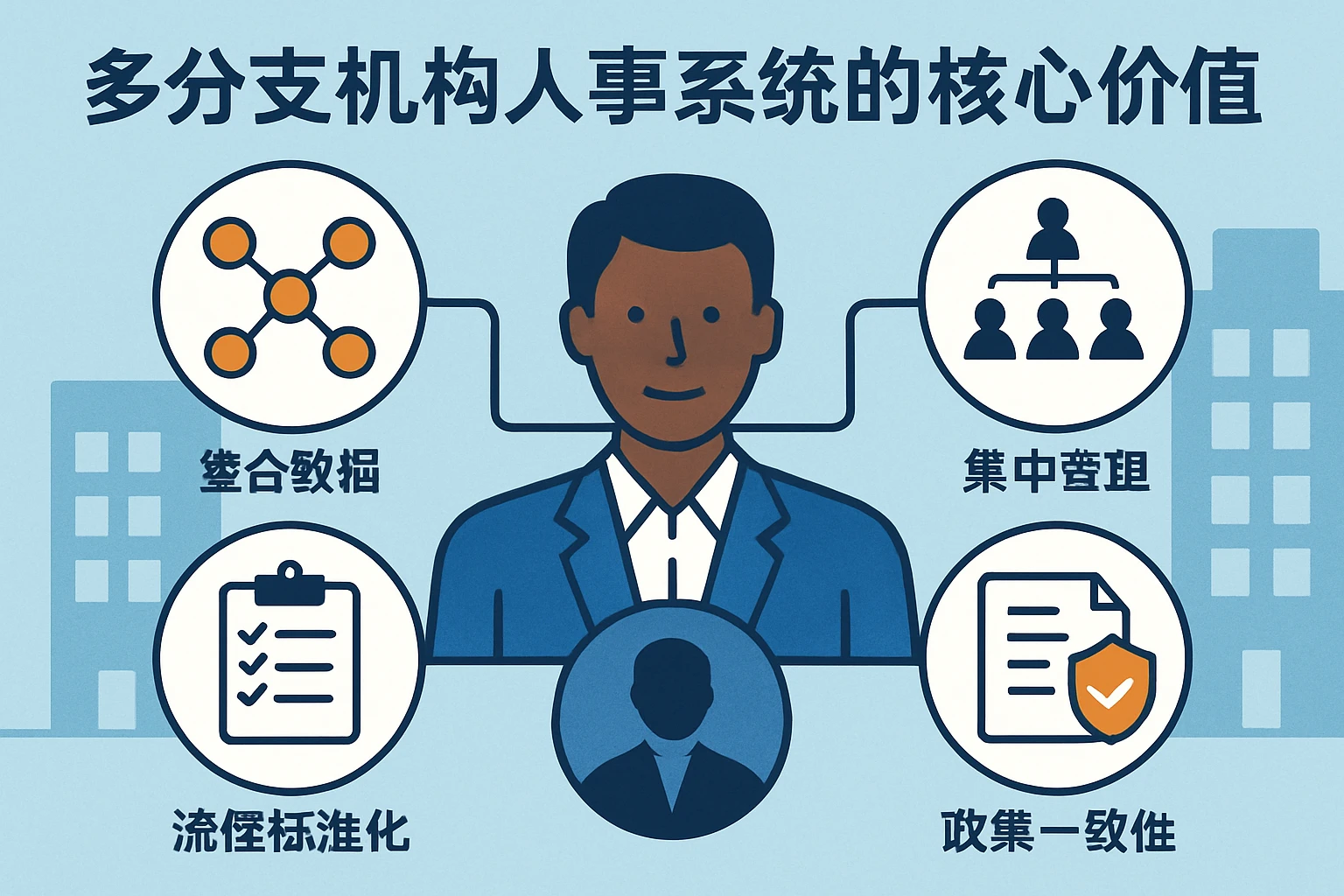多分支机构人事系统的核心价值