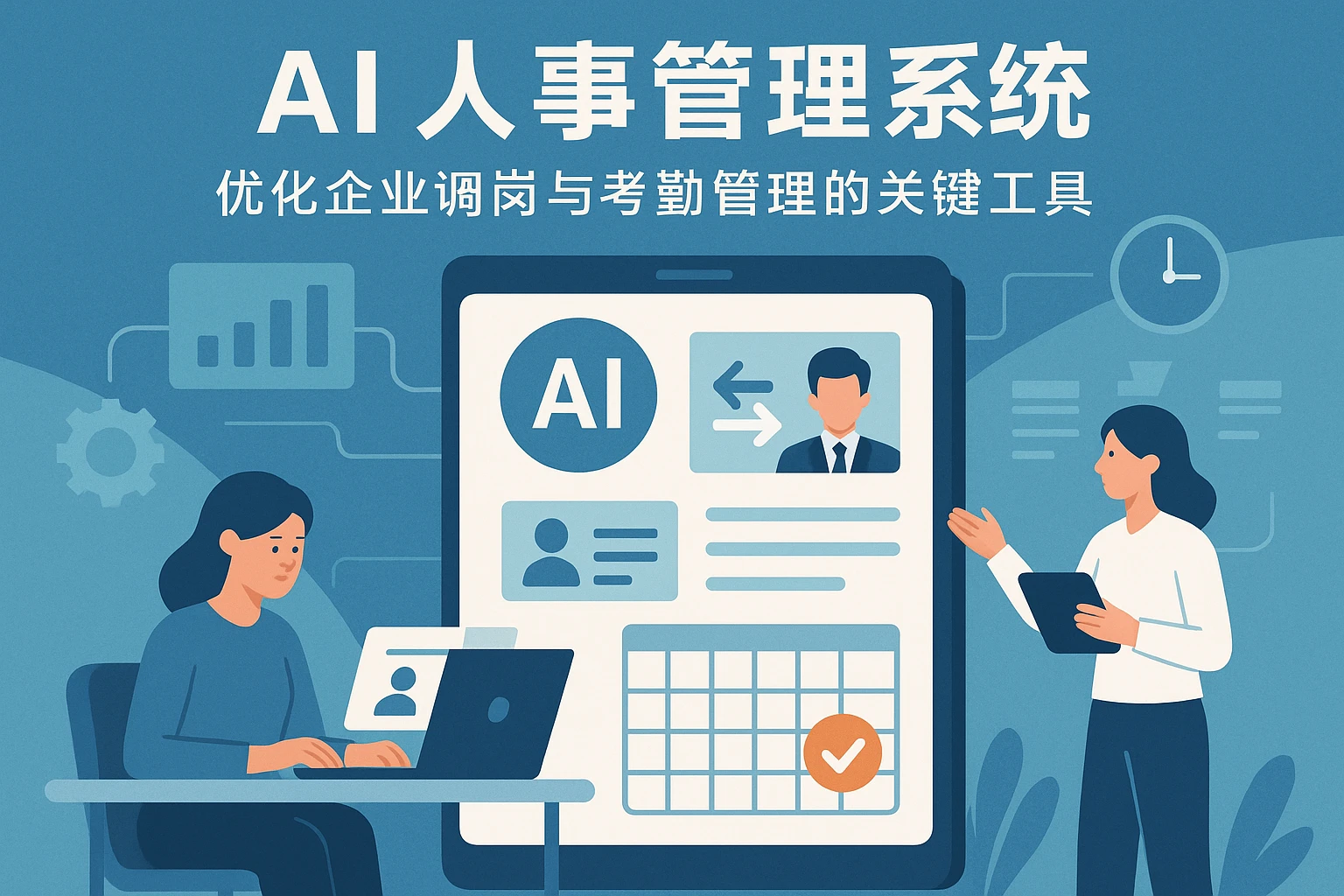AI人事管理系统：优化企业调岗与考勤管理的关键工具