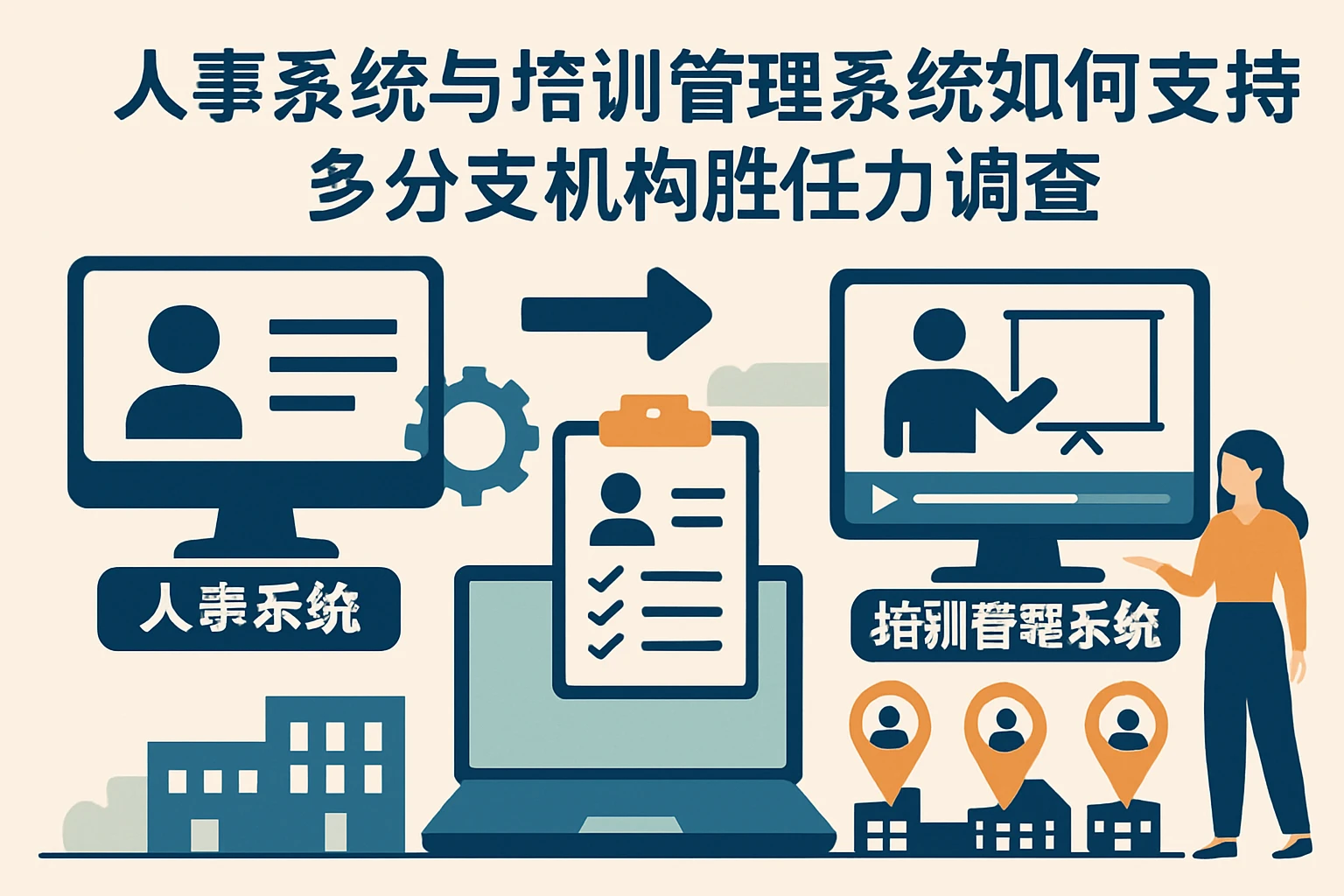 人事系统与培训管理系统如何支持多分支机构胜任力调查