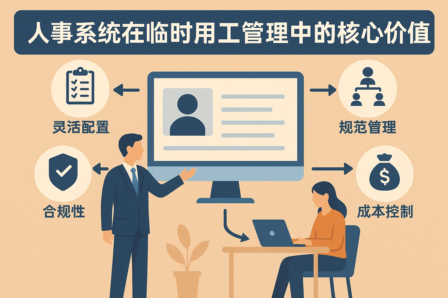 人事系统在临时用工管理中的核心价值