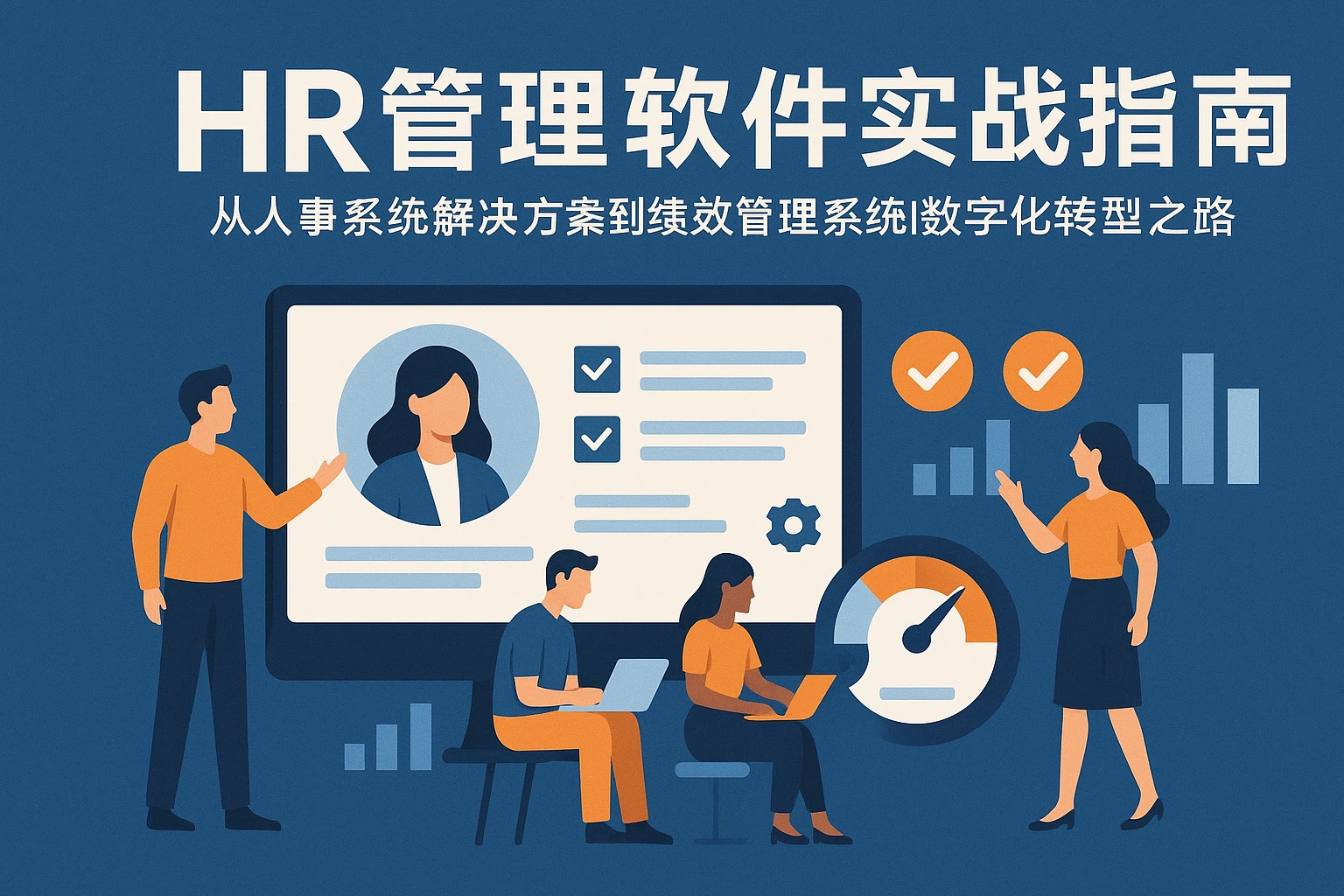 HR管理软件实战指南：从人事系统解决方案到绩效管理系统的数字化转型之路