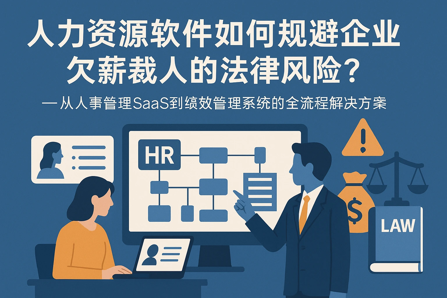 人力资源软件如何规避企业欠薪裁人的法律风险？——从人事管理SaaS到绩效管理系统的全流程解决方案