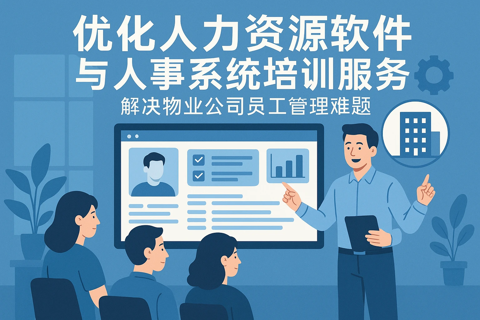 优化人力资源软件与人事系统培训服务，解决物业公司员工管理难题