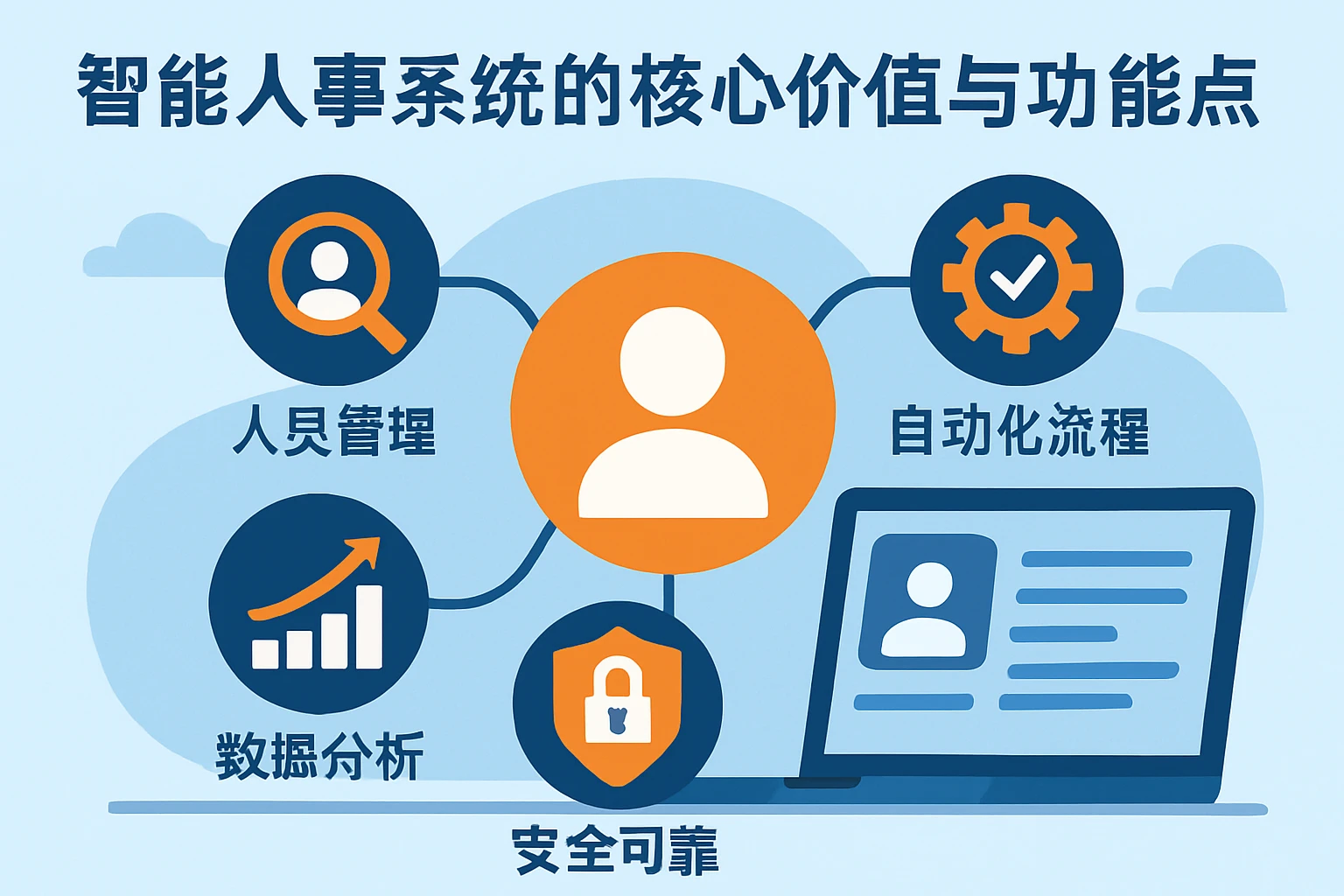 智能人事系统的核心价值与功能特点