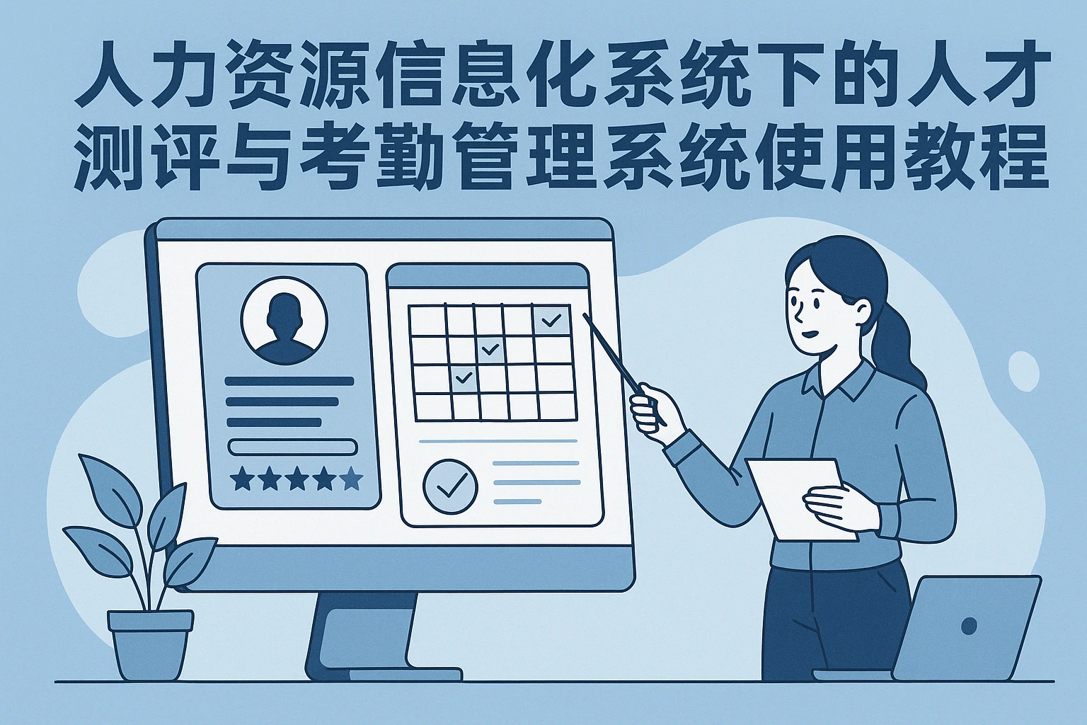 人力资源信息化系统下的人才测评与考勤管理系统使用教程