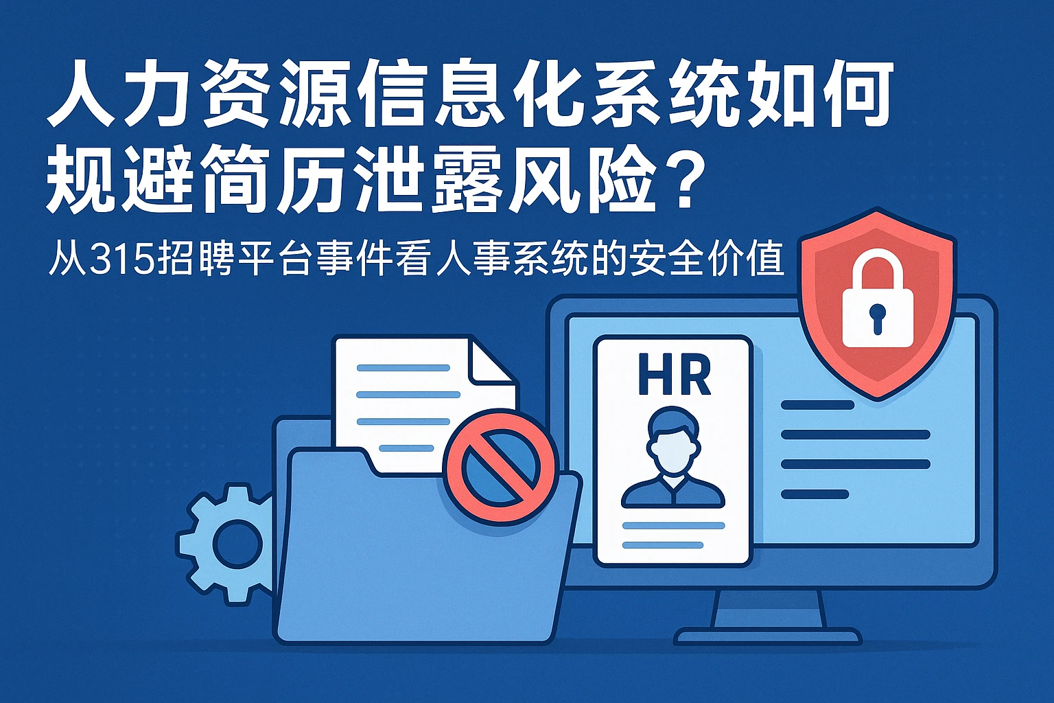 人力资源信息化系统如何规避简历泄露风险?从315招聘平台事件看人事系统的安全价值