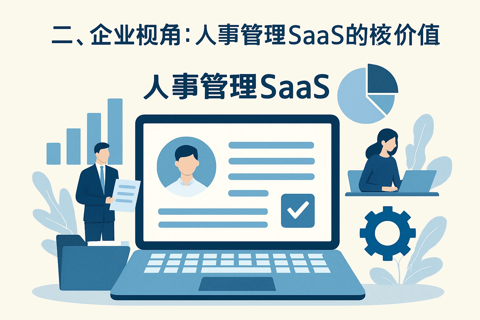 二、企业视角：人事管理SaaS的核心价值