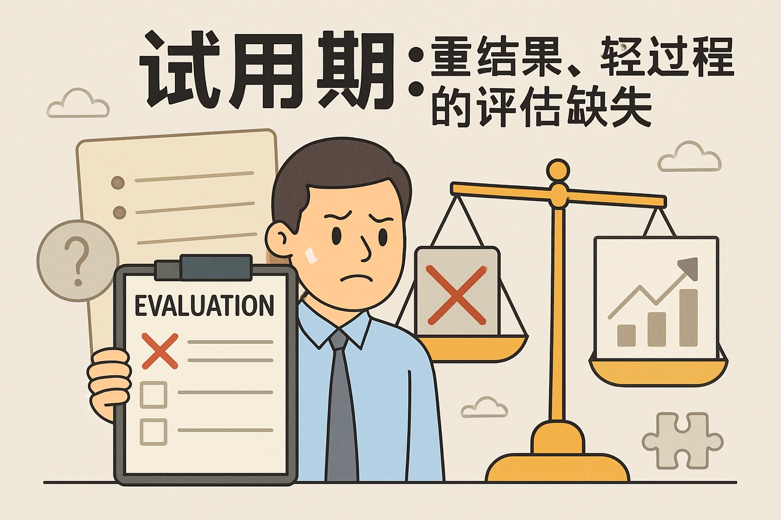 2. 试用期：“重结果、轻过程”的评估缺失