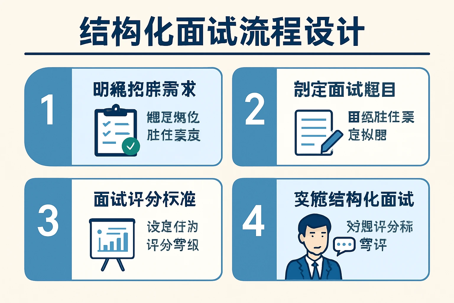 结构化面试流程设计