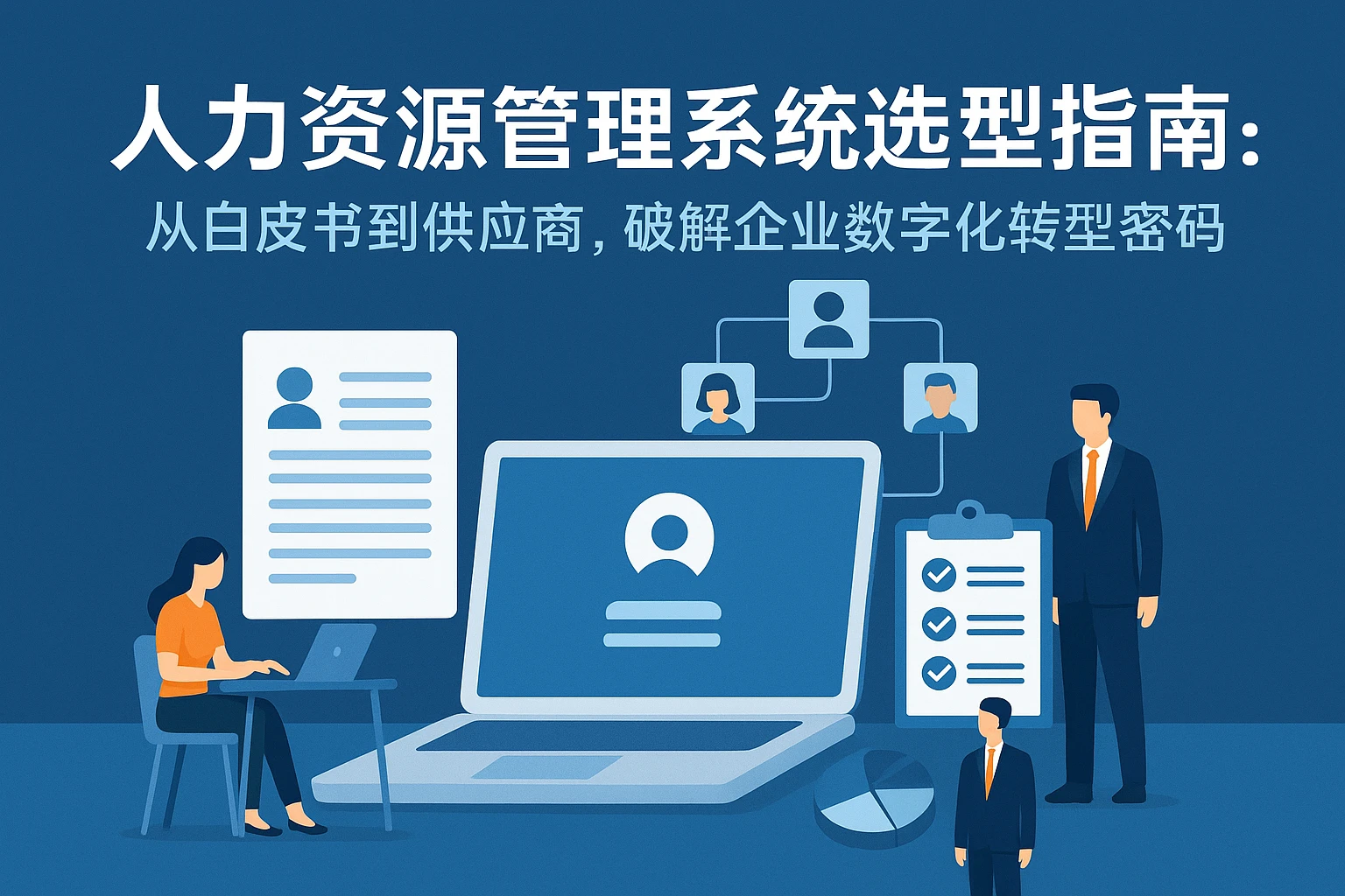 人力资源管理系统选型指南:从白皮书到供应商,破解企业数字化转型密码