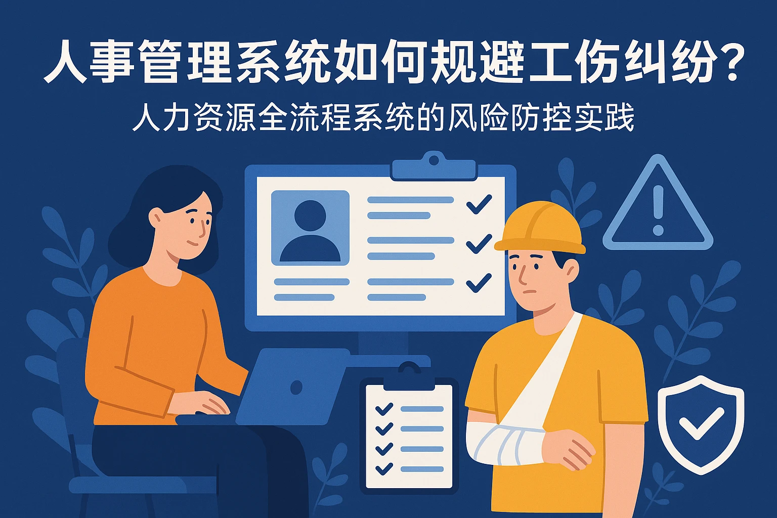人事管理系统如何规避工伤纠纷?人力资源全流程系统的风险防控实践