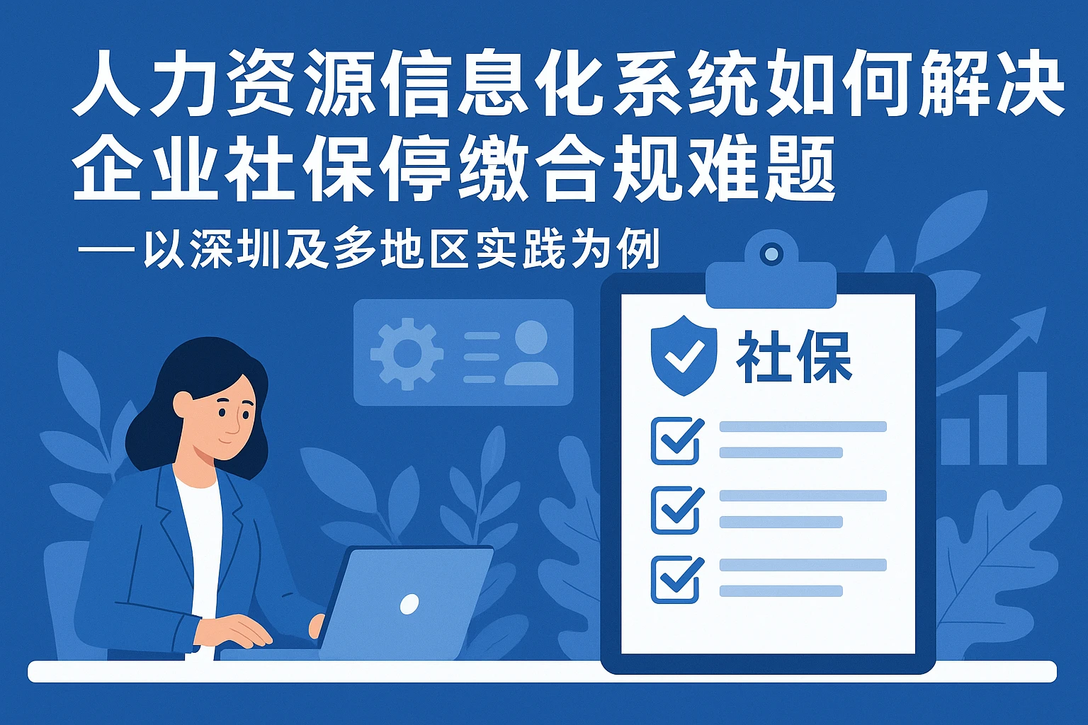 人力资源信息化系统如何解决企业社保停缴合规难题——以深圳及多地区实践为例