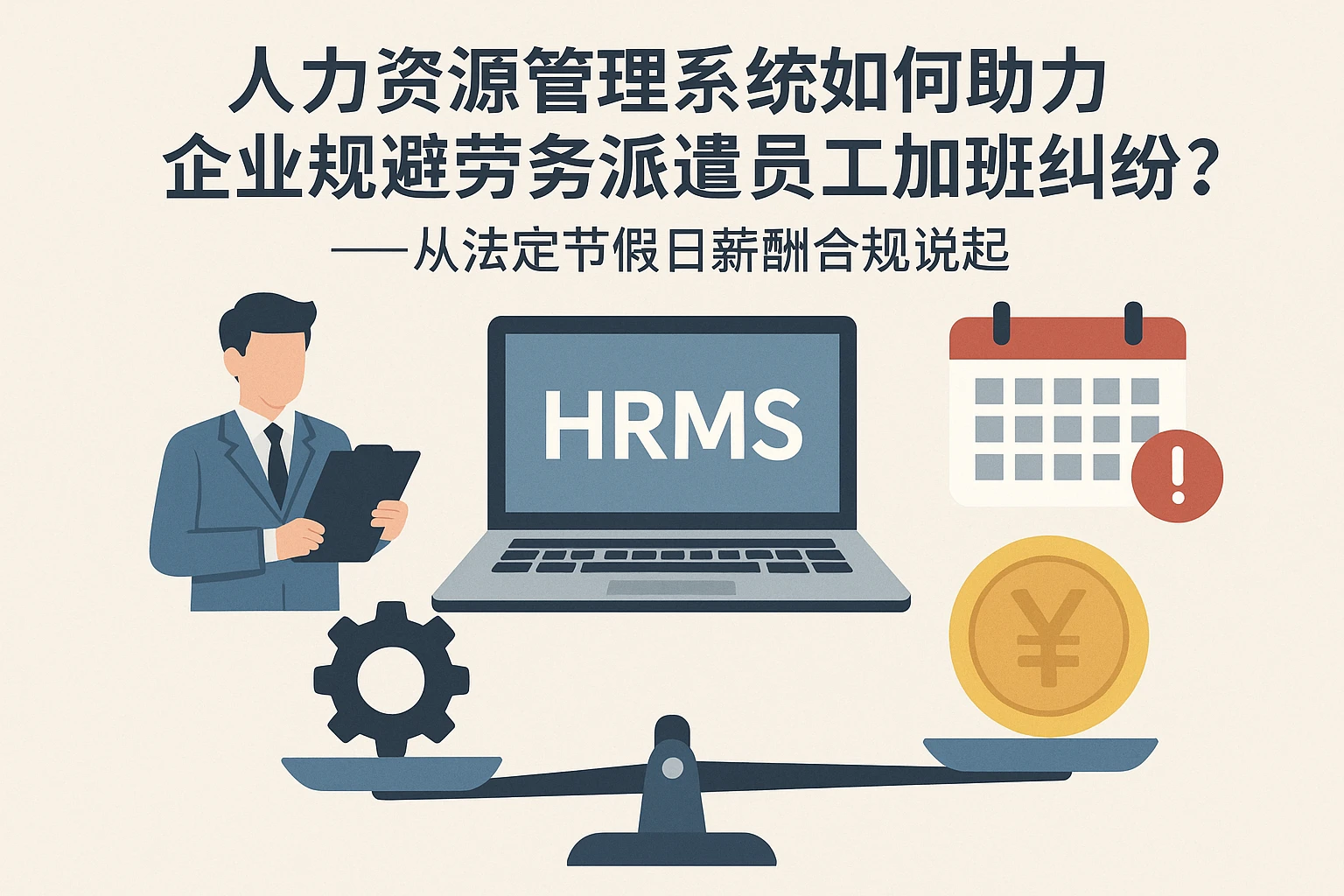 人力资源管理系统如何助力企业规避劳务派遣员工加班纠纷？——从法定节假日薪酬合规说起