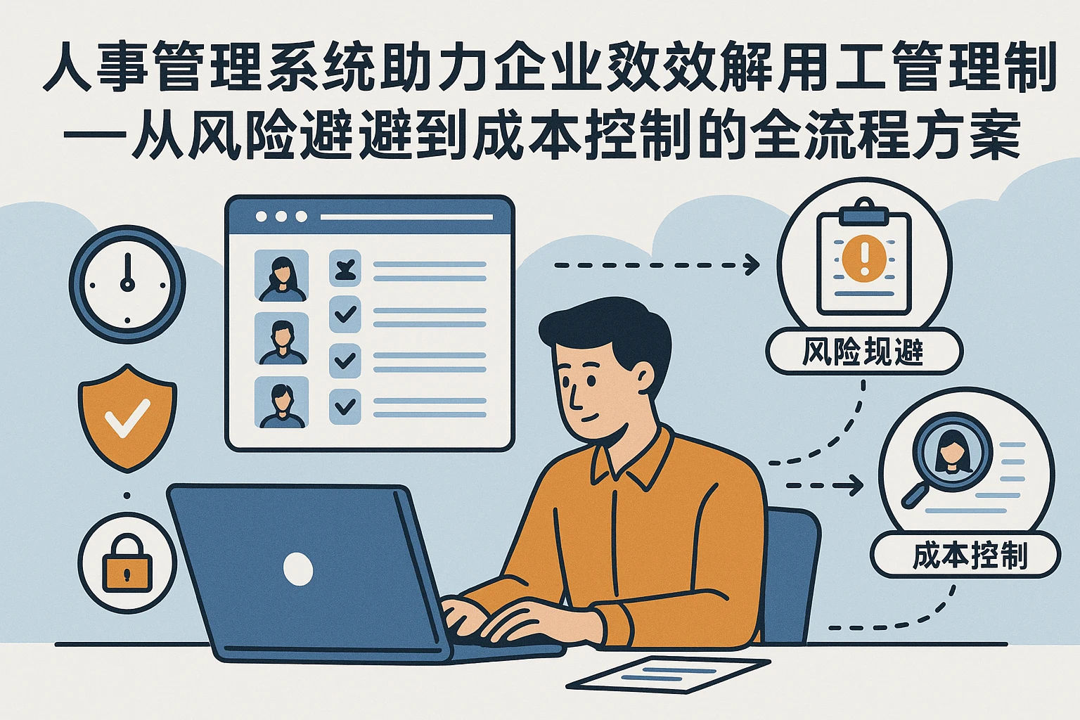 人事管理系统助力企业高效解决试用期员工管理难题——从风险规避到成本控制的全流程方案
