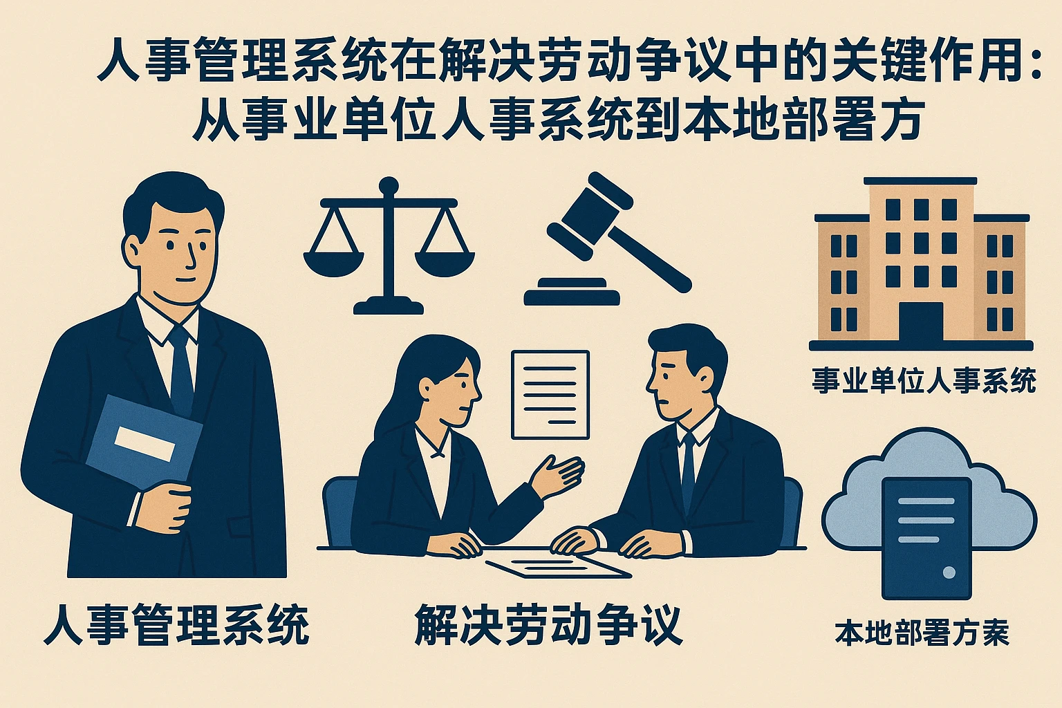 人事管理系统在解决劳动争议中的关键作用：从事业单位人事系统到本地部署方案