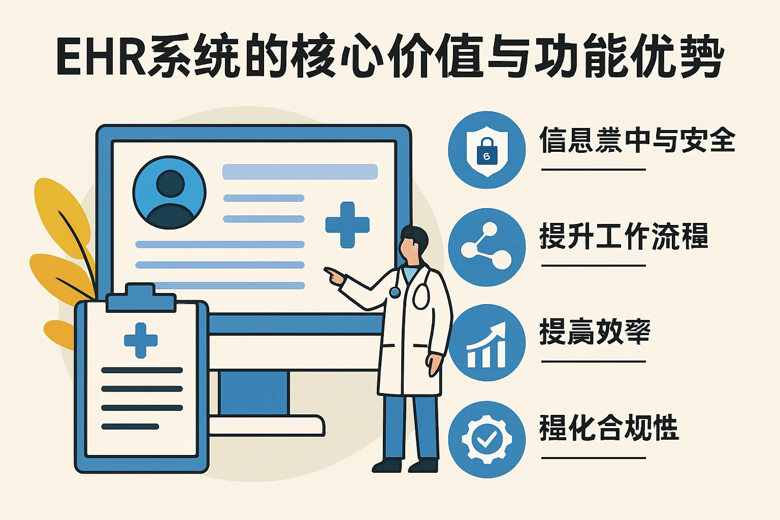 ehr系统的核心价值与功能优势